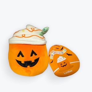 Lester the Pumpkin Spice Latte Squishmallow
